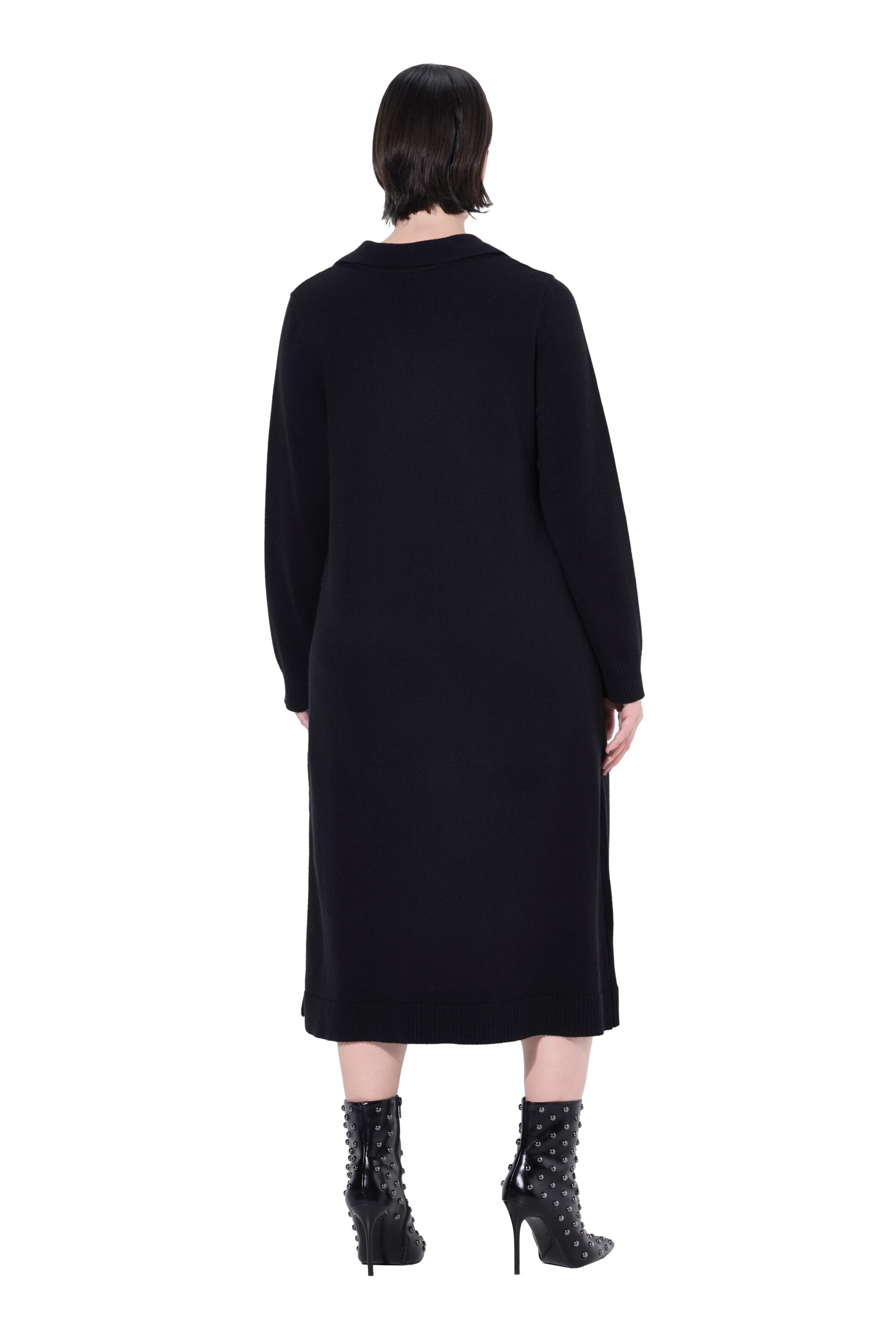 Ulla Popken Knit dress in Black