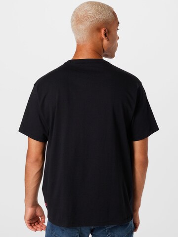 LEVI'S ® - Camisa 'Vintage Fit Graphic Tee' em preto