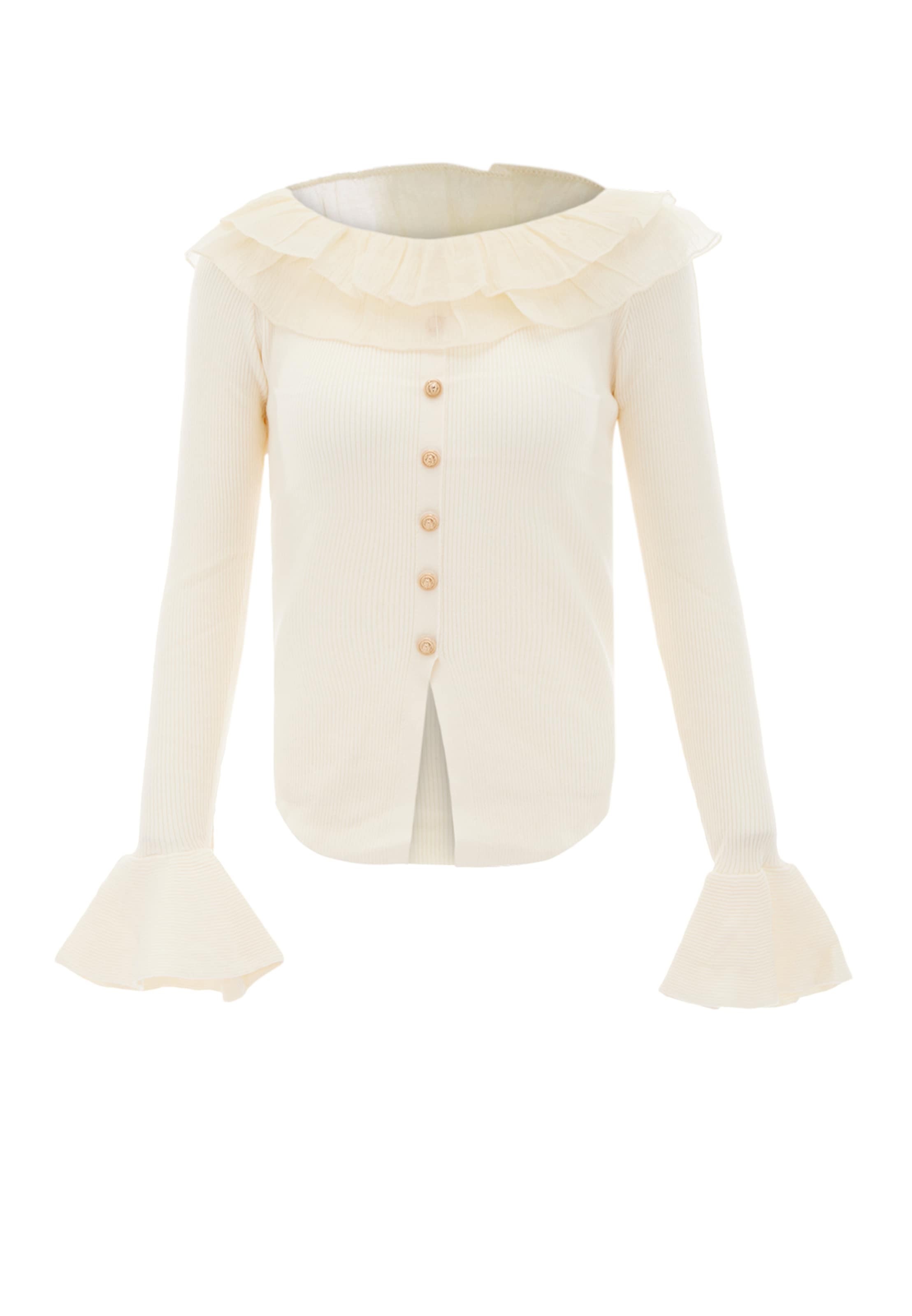 nascita - Pullover em branco: frente