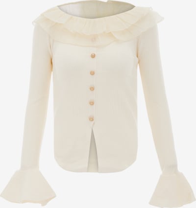 nascita Pulover u zlatna / bijela, Pregled proizvoda