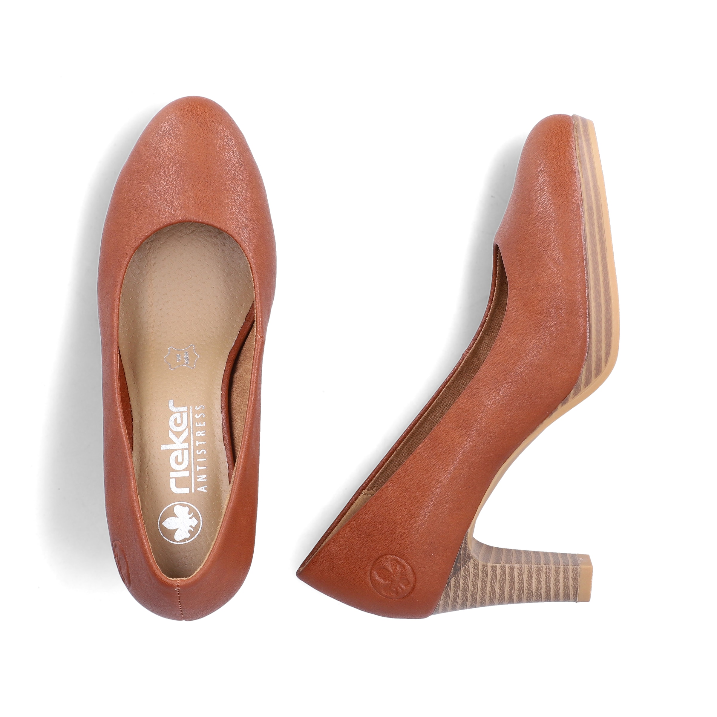 Escarpins Rieker en marron