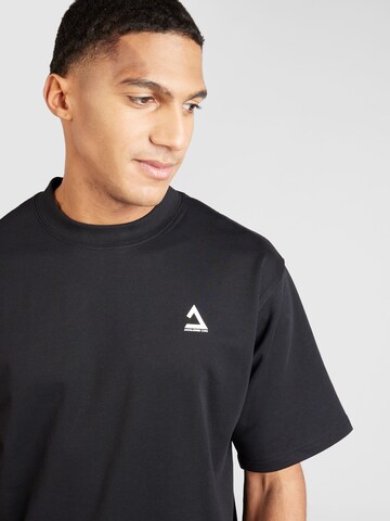 Maglietta 'TRIANGLE' di JACK & JONES in nero