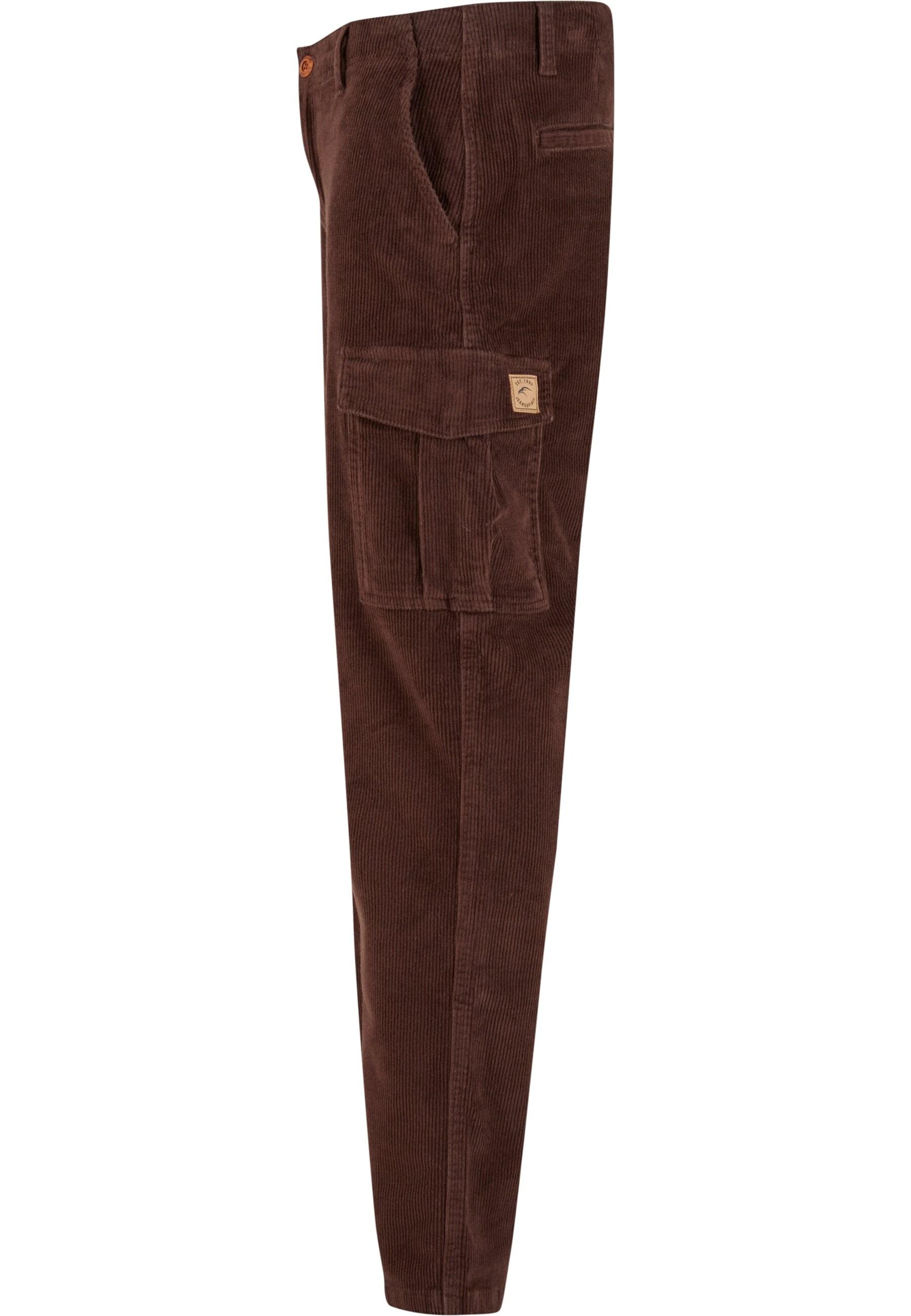 INDICODE JEANS Regular Trousers 'INJamo' in Brown
