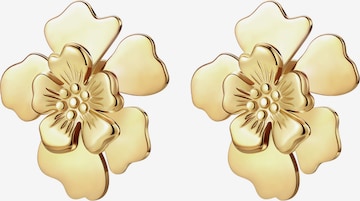 Hey Happiness Earrings 'Petal Blossom' in Gold: front