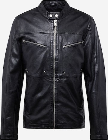 FREAKY NATION Between-Season Jacket 'Dale' in Black: front