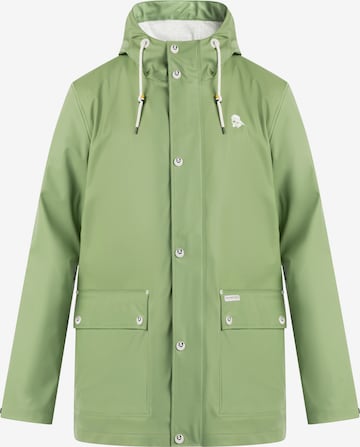 Schmuddelwedda - Chaqueta funcional en verde: frente