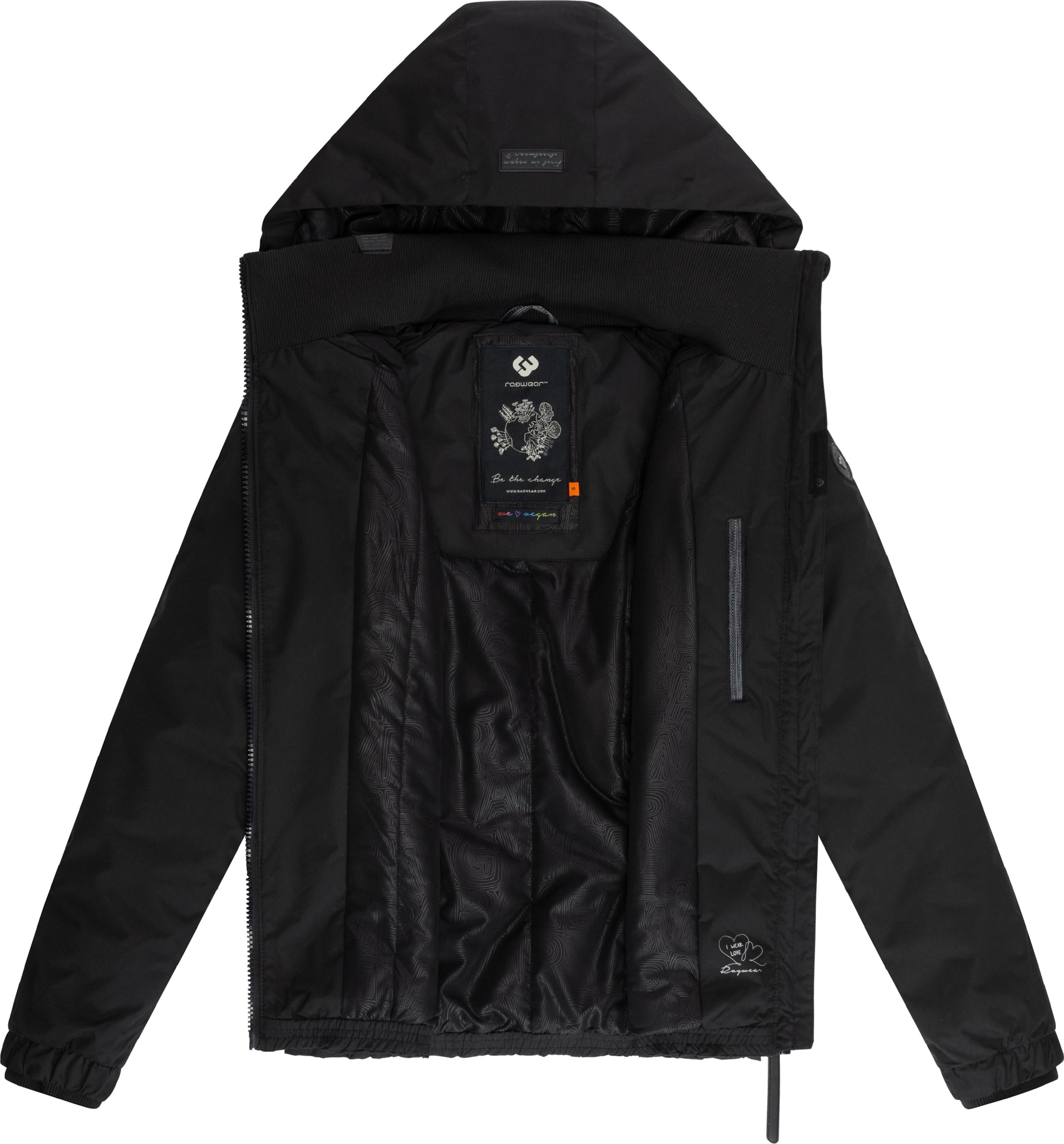Veste outdoor 'Dizzie' Ragwear en noir