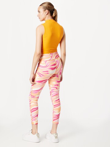 ESPRIT Skinny Športne hlače | oranžna barva