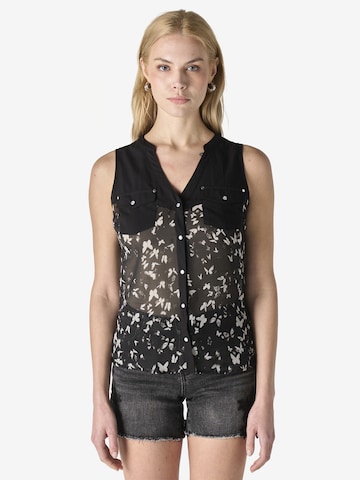 KOROSHI Blúzka - Čierna: predná strana