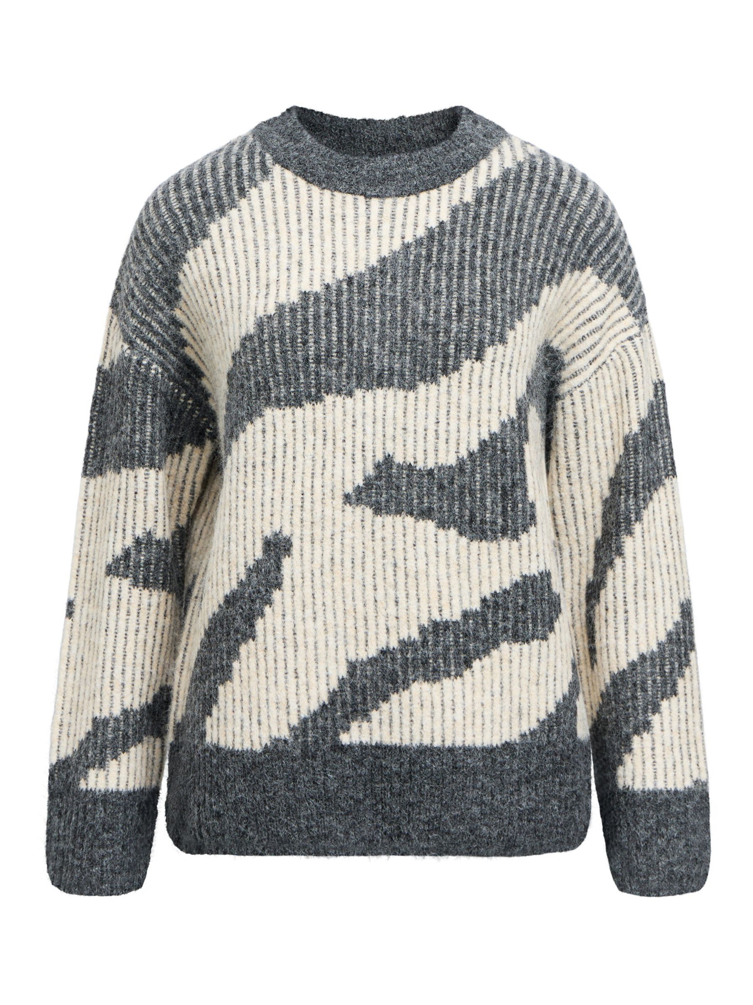 OBJECT Sweater 'OBJLeylo' in Grey: front