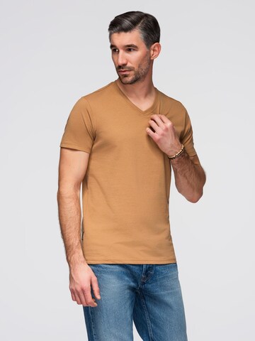 Ombre Shirt in Bruin