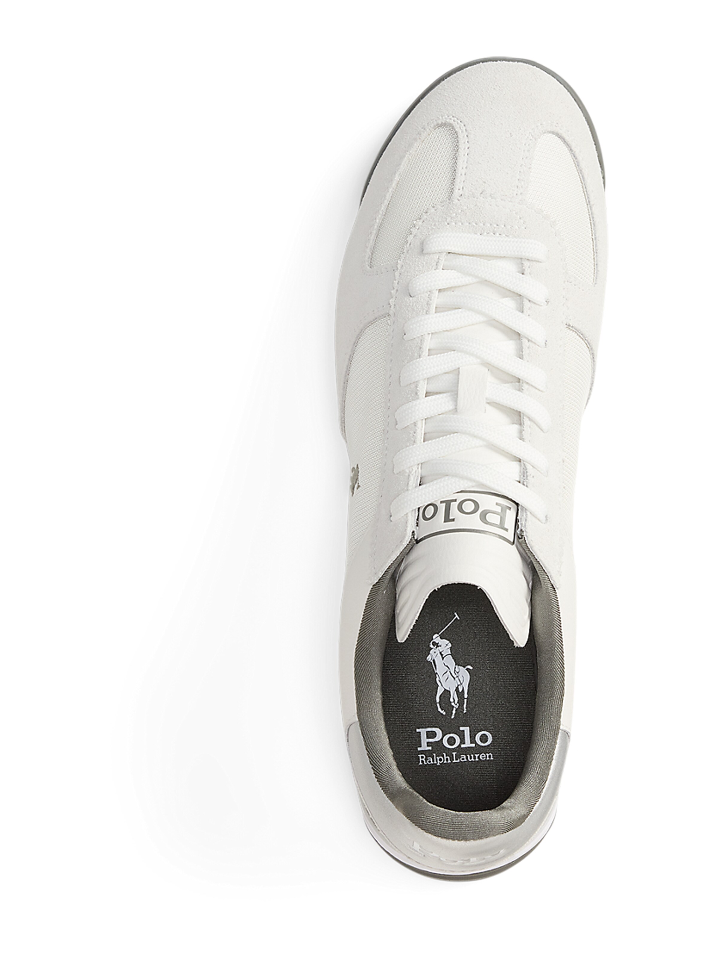 Baskets basses 'VARICK' Polo Ralph Lauren en blanc