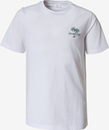 s.Oliver - Camiseta en blanco: frente