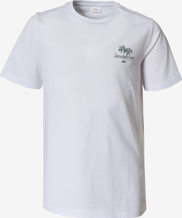 s.Oliver Shirts i hvid: forside