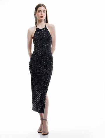 Koton Evening Dress in Black: front