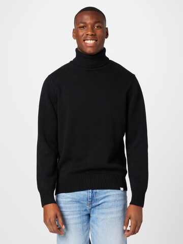 Les Deux Sweater 'Grant' in Black: front