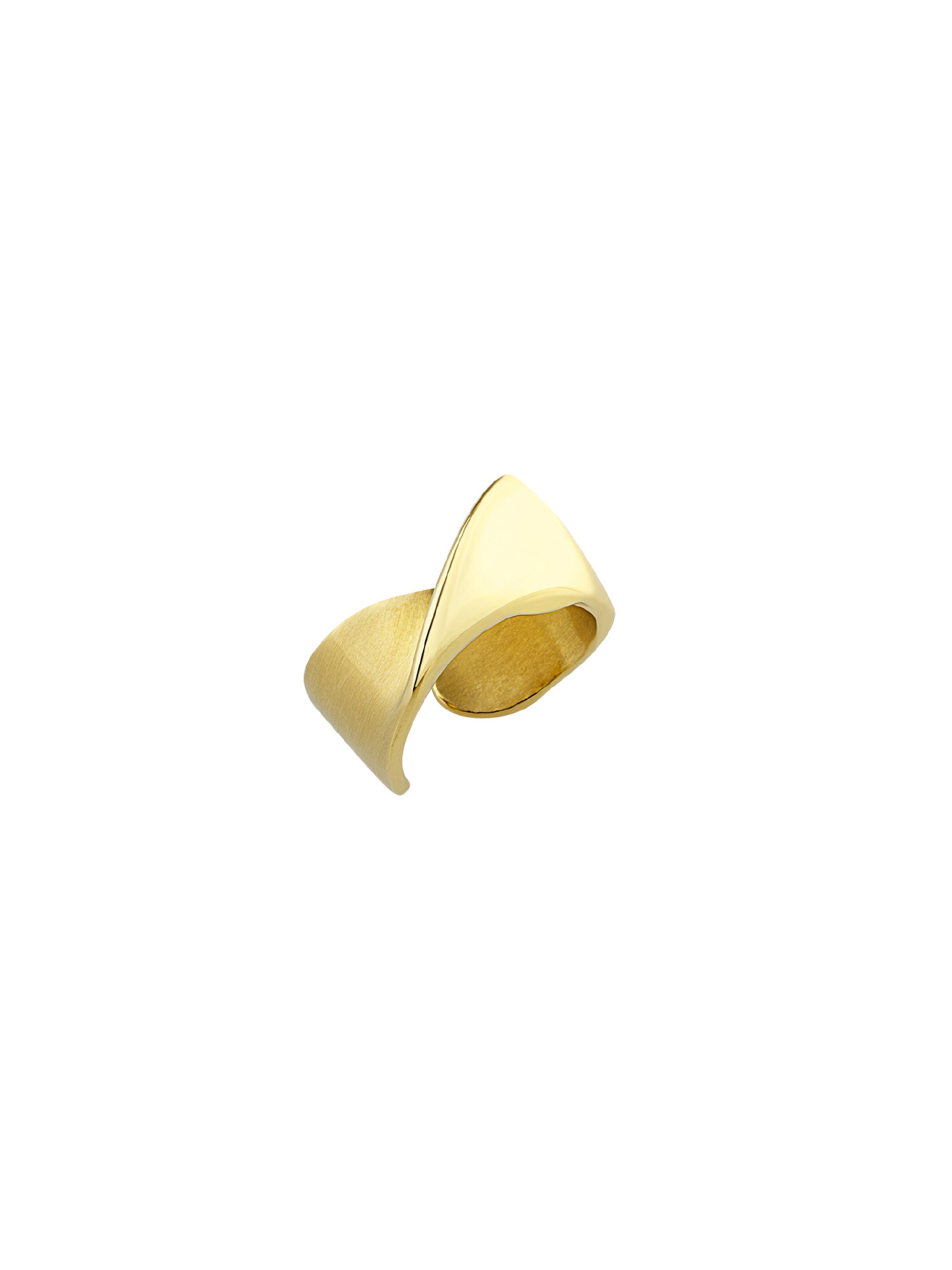 Anello di Breil in oro: frontale