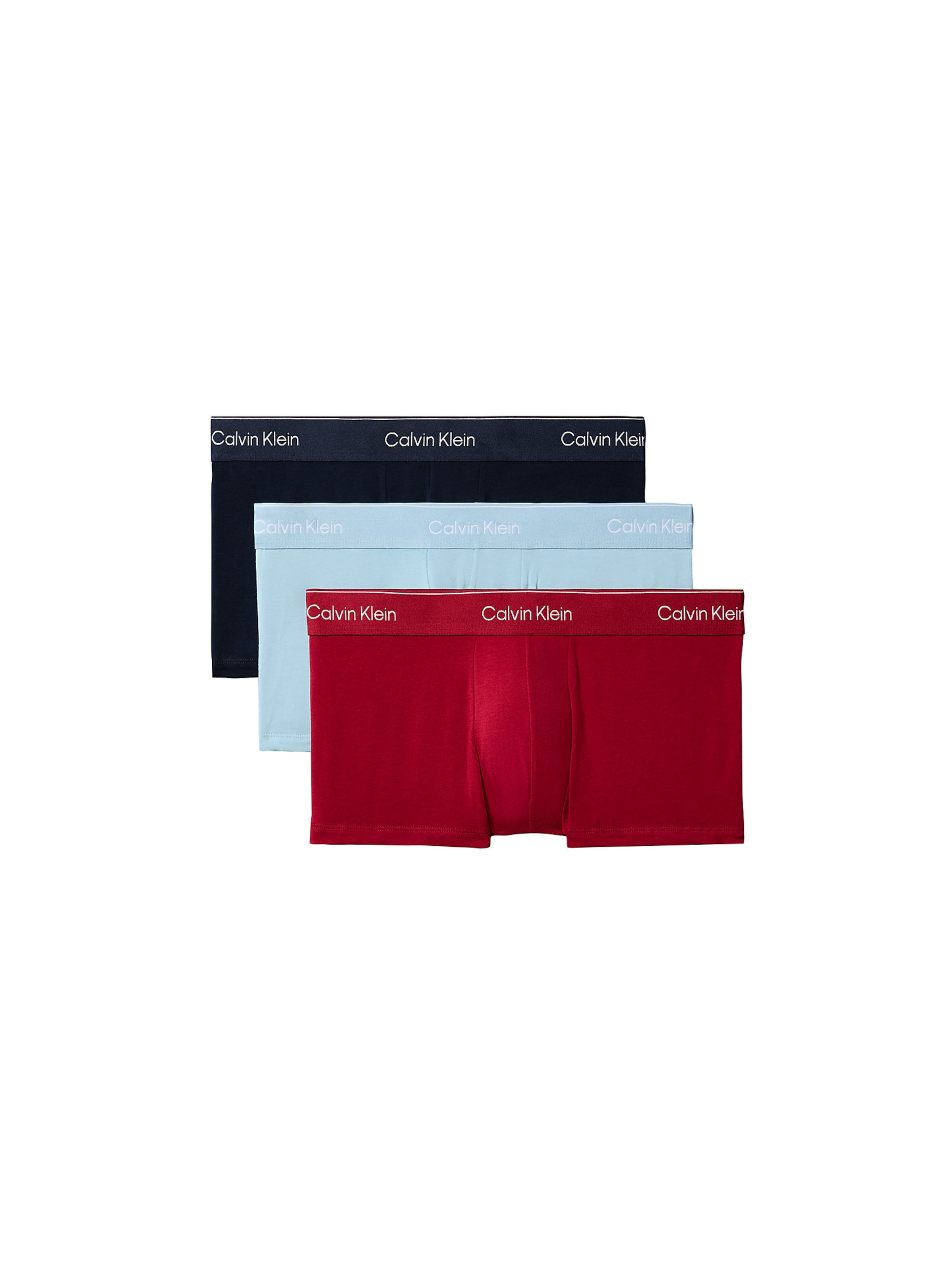 Boxeri de la Calvin Klein Underwear pe albastru: față