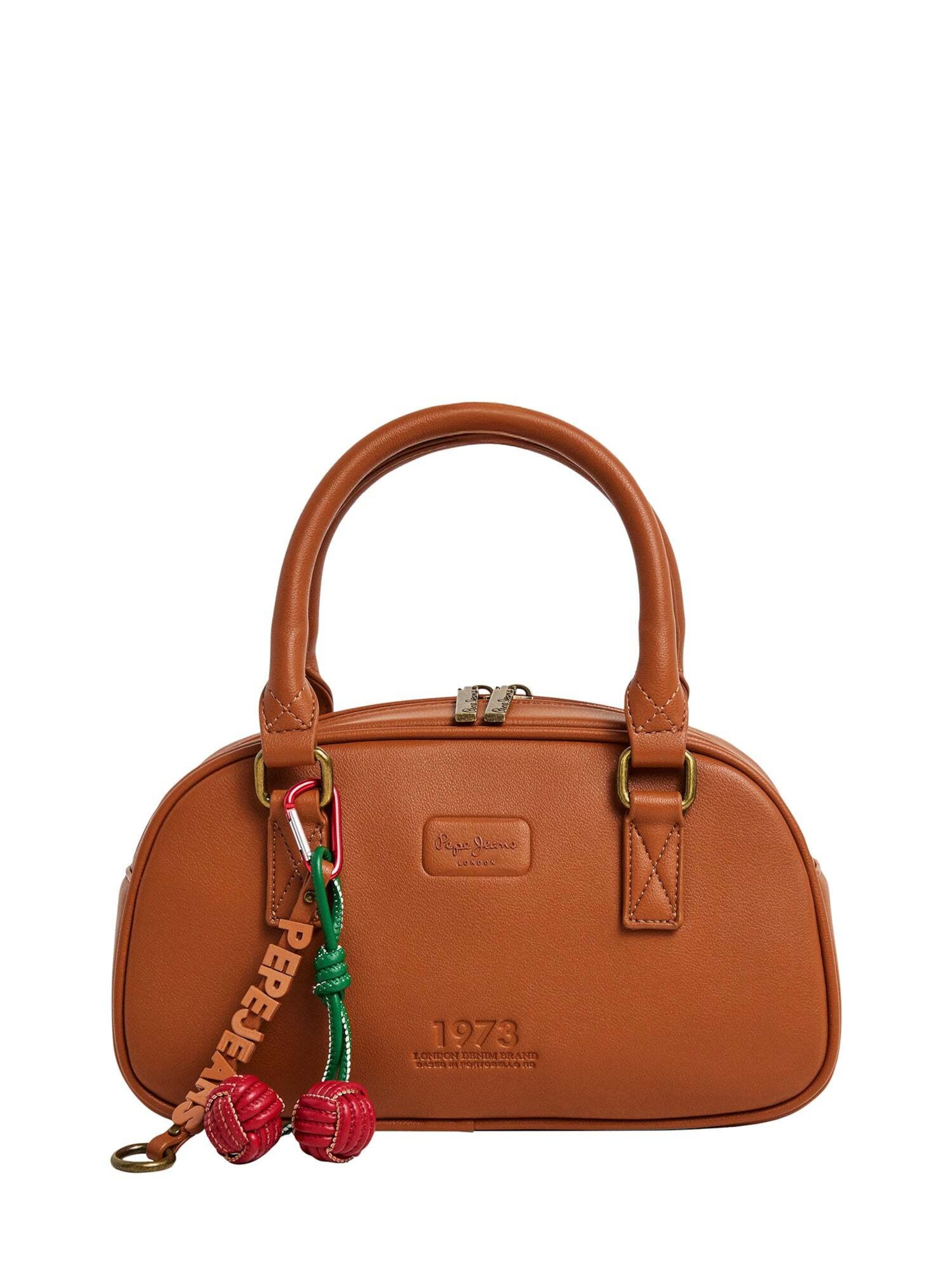 Pepe Jeans Handbag in Brown: front