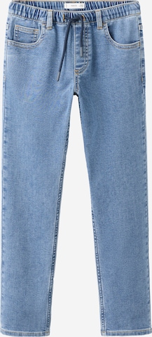 MANGO KIDS Slimfit Jeansy 'COMFY' w kolorze niebieski: przód