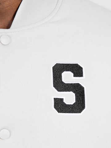 Smilodox Between-Season Jacket 'Braxton' in White