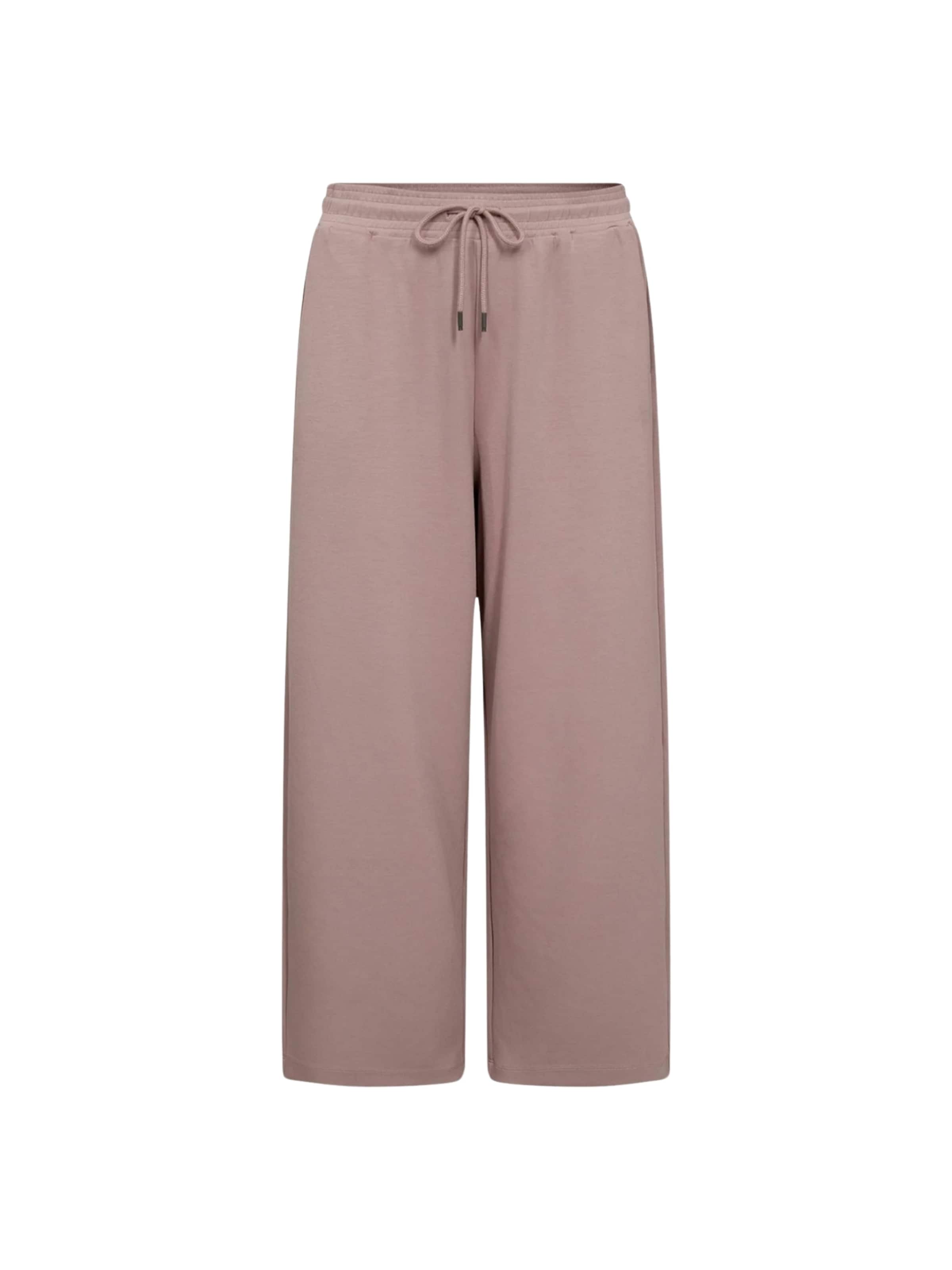 Wasabi Concept Wide Leg Bukser 'Sabina' i pink: forside