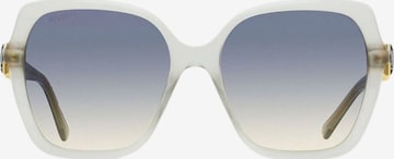 Lunettes de soleil JIMMY CHOO en blanc : devant