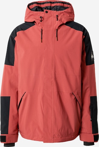 Veste de sport 'RADICALO' QUIKSILVER en rouge : devant