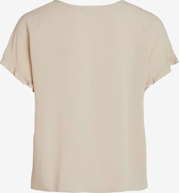 VILA Bluse in Beige