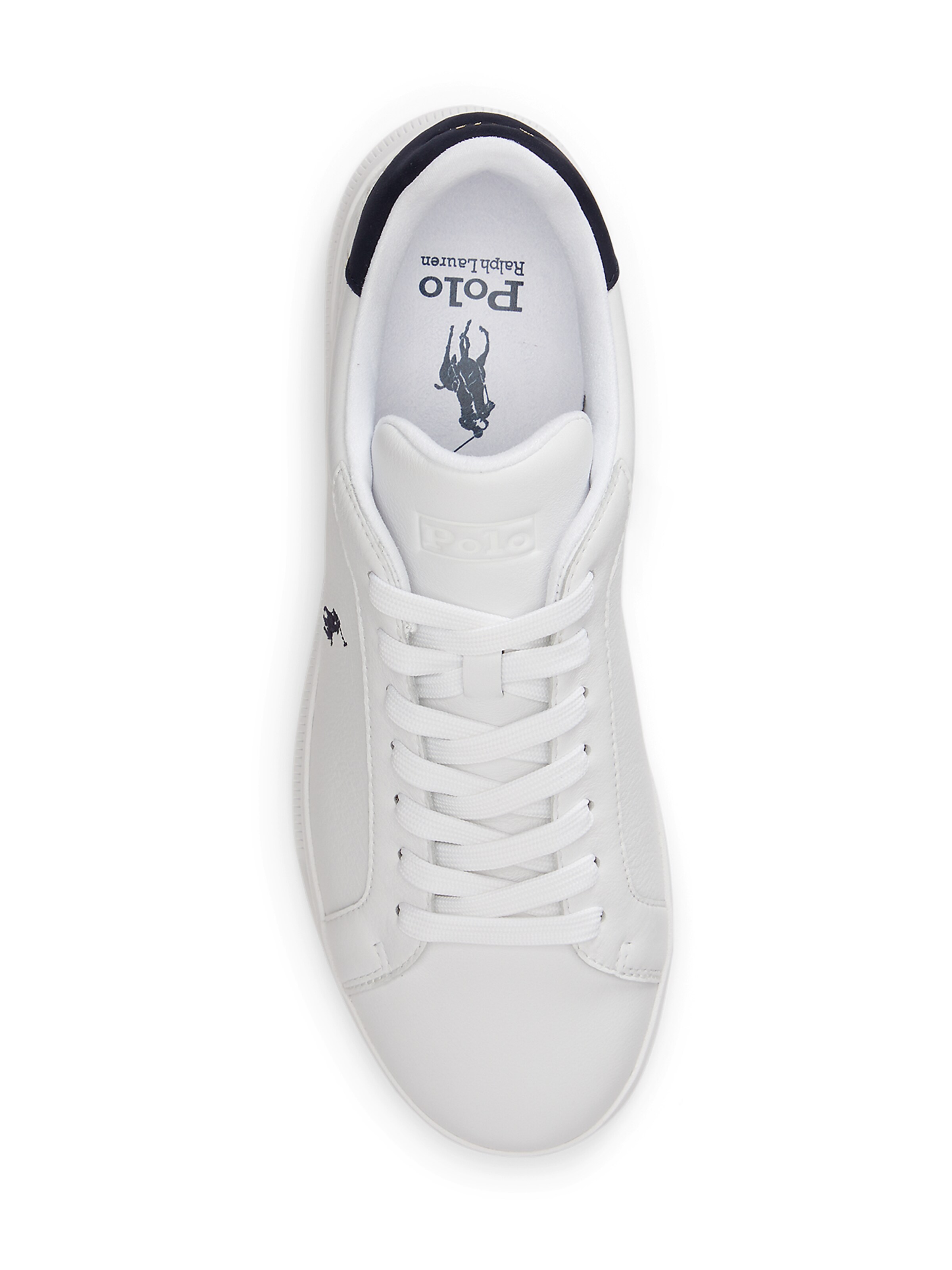 Sneaker low 'HRT CRT II' de la Polo Ralph Lauren pe alb