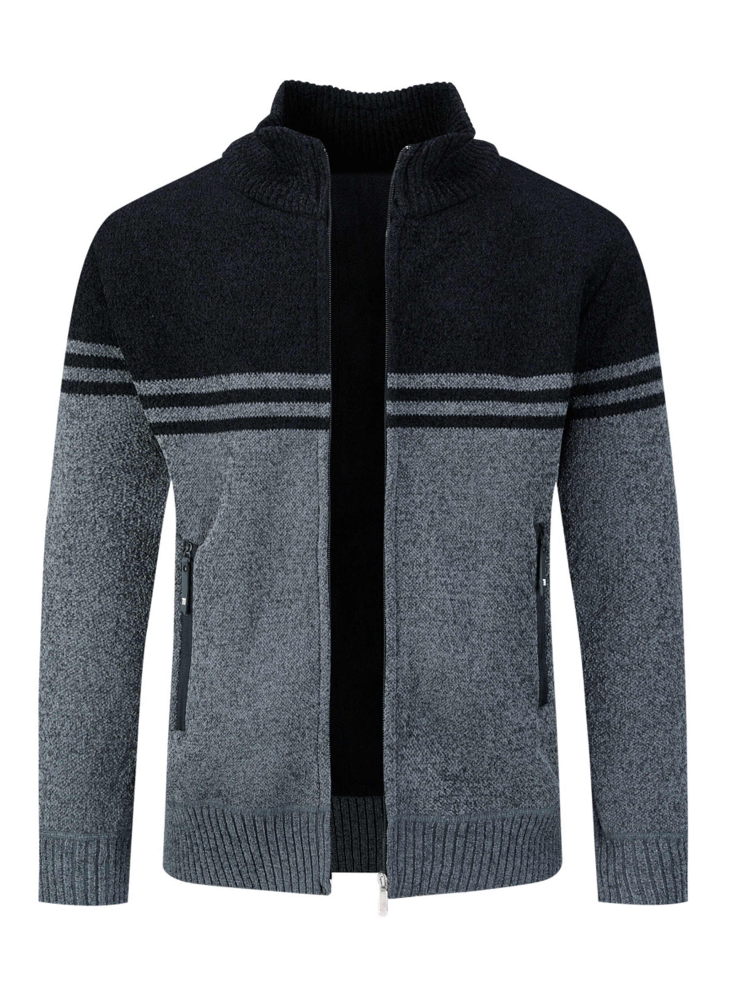 Youthup Strickjacke‌‌‌‌‌‌‌‌‌‌ in Schwarz: Vorderseite