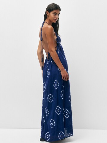 Pull&Bear Letnia sukienka w kolorze niebieski