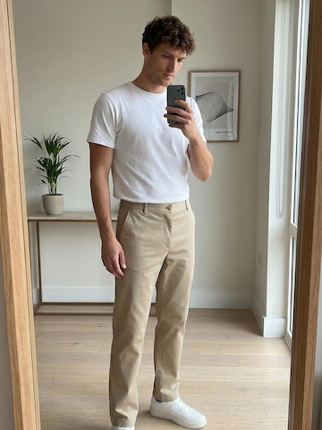 Everly Обычный Брюки-чинос в Бежевый