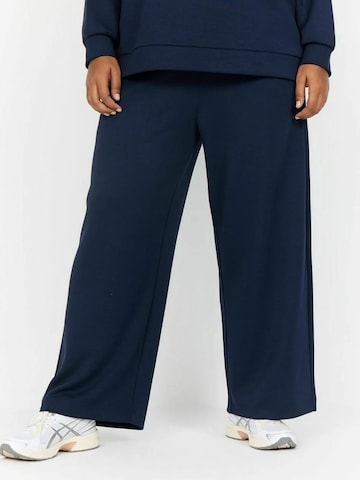 Wide leg Pantaloni 'Sabina' di Wasabi Concept in blu: frontale