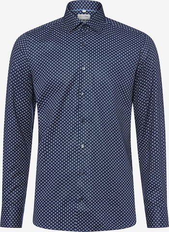 OLYMP Slim Fit Hemd in Blau: Vorderseite