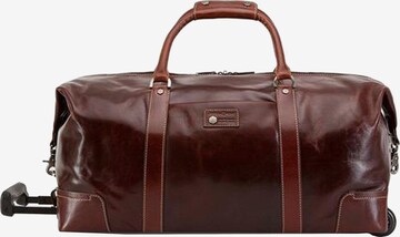 Jekyll & Hide Travel Bag in Brown: front