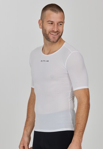 ELITE LAB Performance Shirt 'Bike Elite X1' in White: front