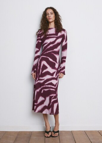 MANGO Kleid 'Alegra' in Lila: Vorderseite