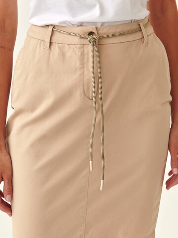 TATUUM Rok 'Hinoki' in Beige