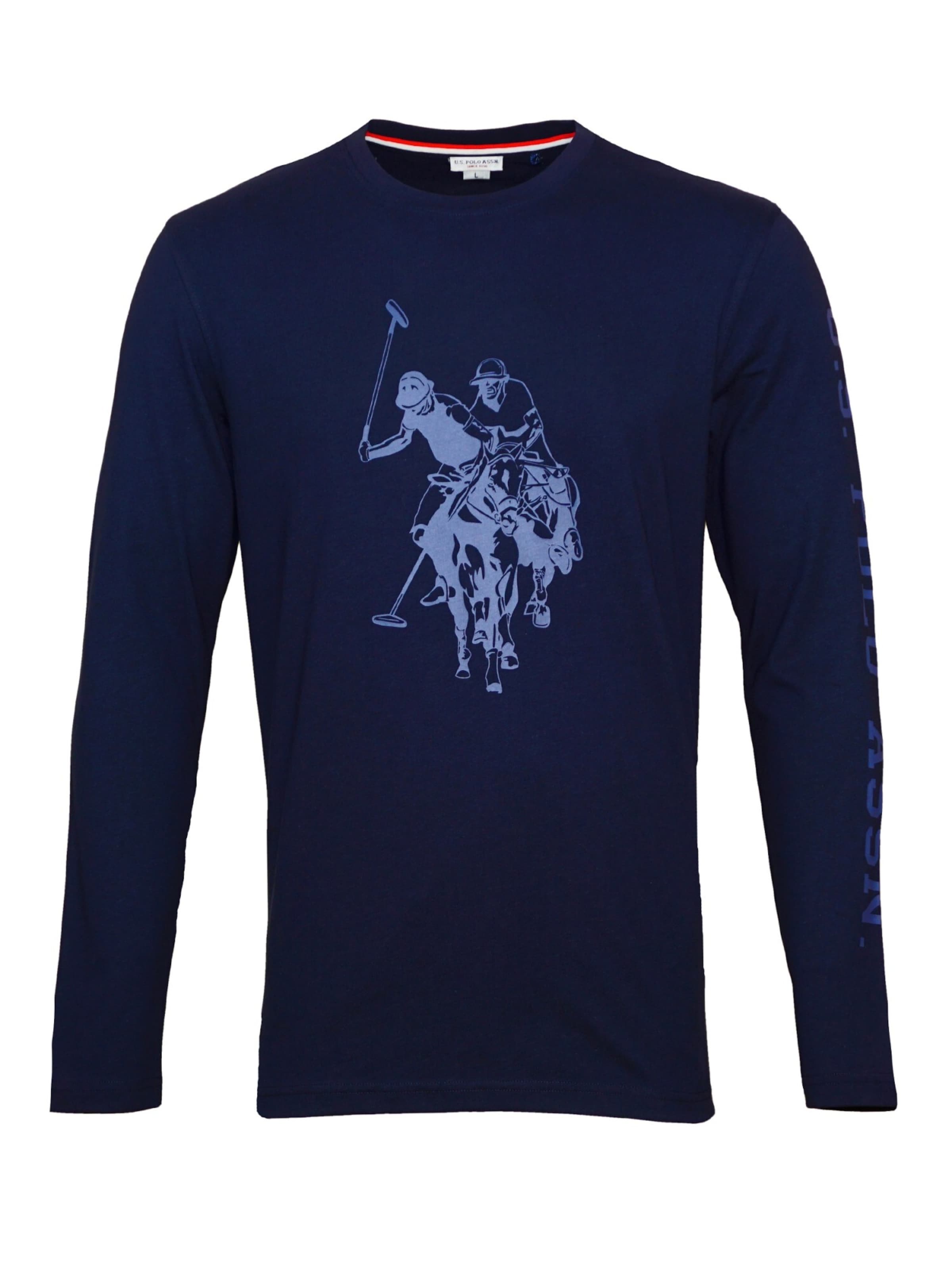 Maglietta di U.S. POLO ASSN. in blu: frontale