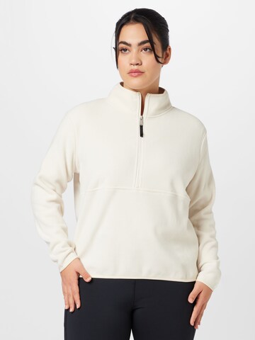 Vero Moda Curve Sweatshirt 'ILSA' in Beige: front