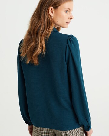 WE Fashion Blouse in Blauw