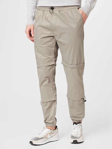 BURTON MENSWEAR LONDON Regular Broek in Grijs: voorkant