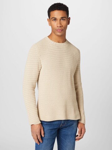 Only & Sons Sweater 'HENRY' in Grey: front