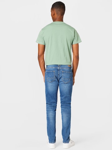 BLEND Slim fit Jeans 'Jet' in Blue