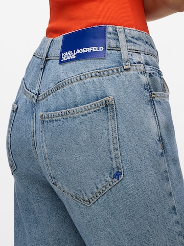 évasé Jean KARL LAGERFELD JEANS en bleu