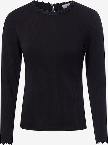 T-shirt 'Babia Flower' VILA en noir : devant