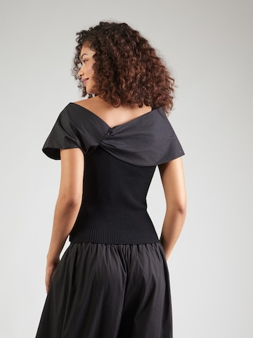 OBJECT Knitted Top 'OBJBETZY' in Black