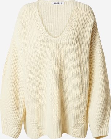 EDITED Pullover 'Yveline' in Weiß: predná strana