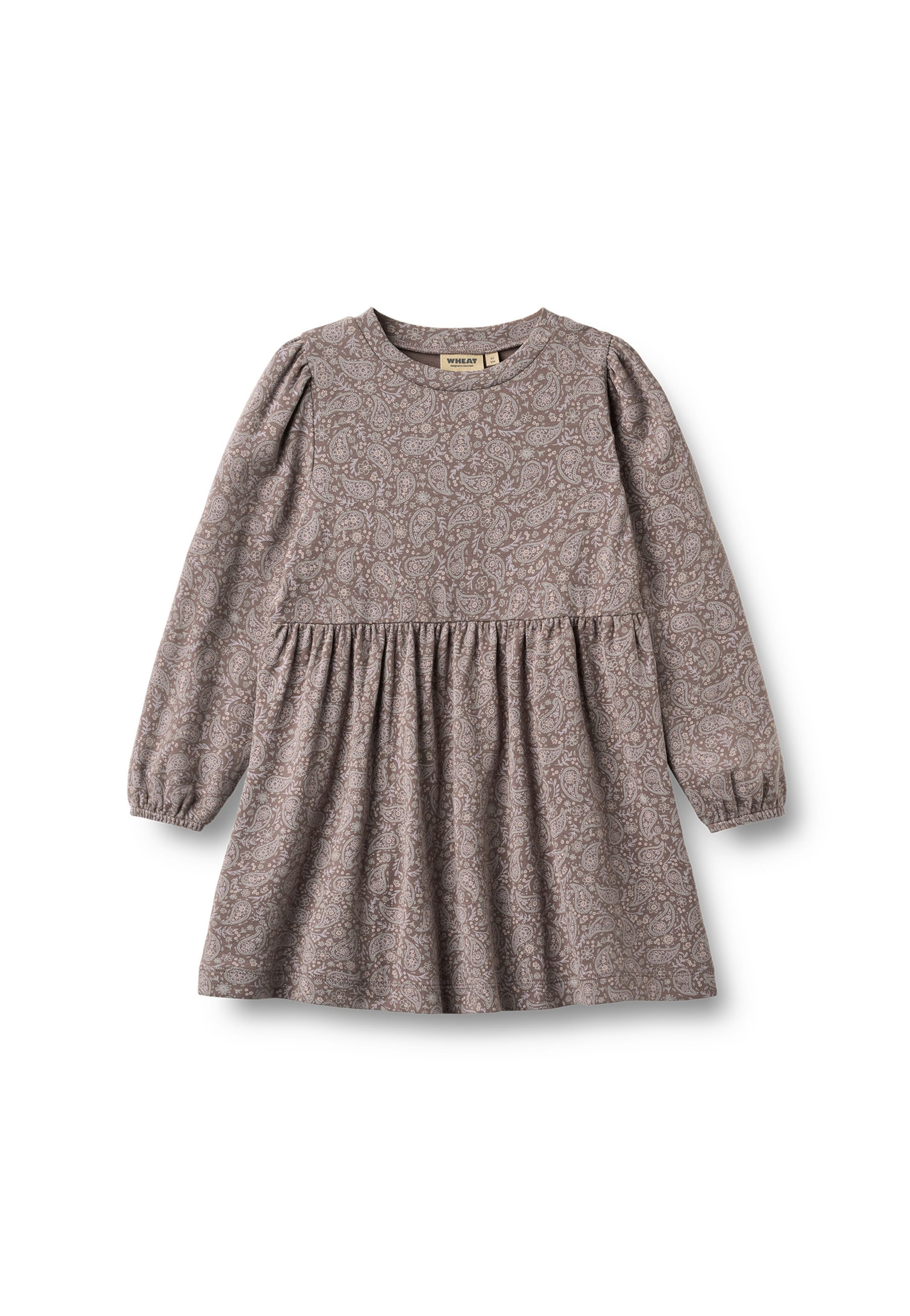 WHEAT - Vestido 'Eliane' em castanho: frente